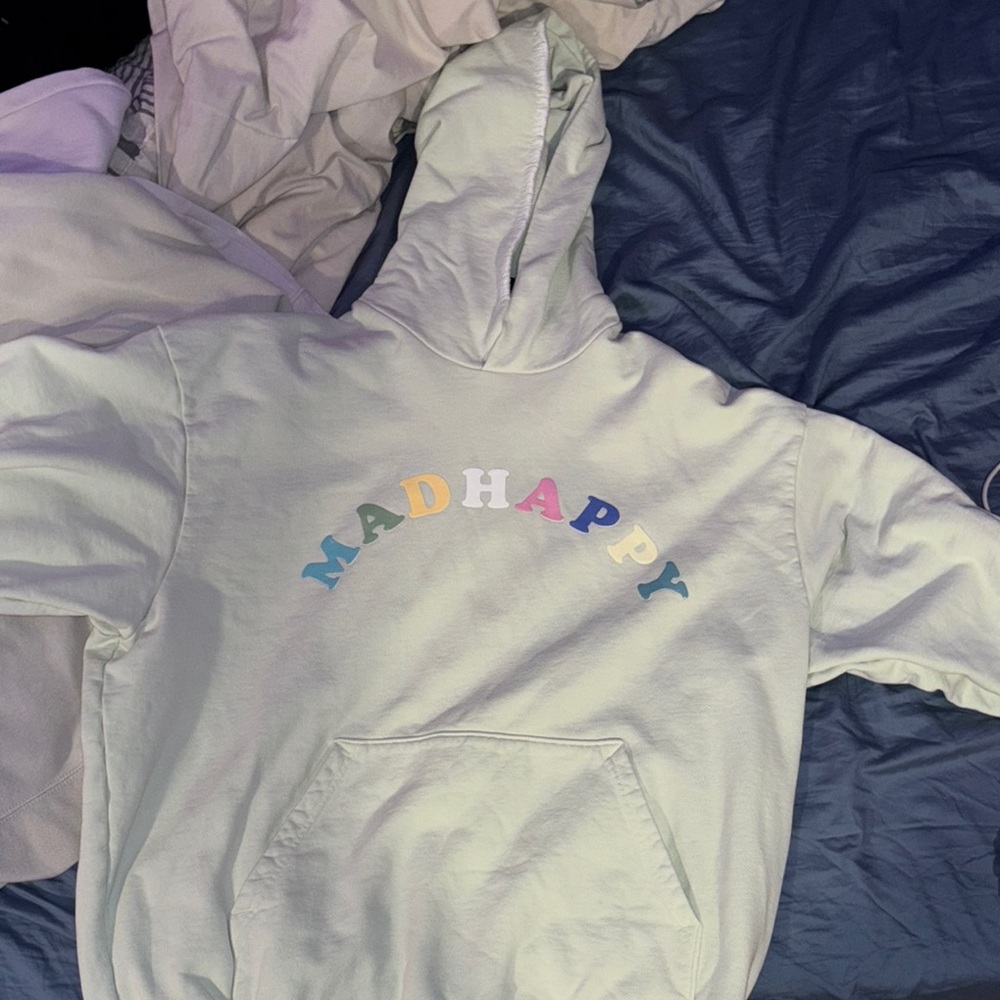 Madhappy Green Hoodie Casual Sweatshirt